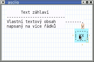 Při přesunu některého ze spojených objektů se šipka typu wirl_arrow automaticky transformuje podle jeho aktuální pozice